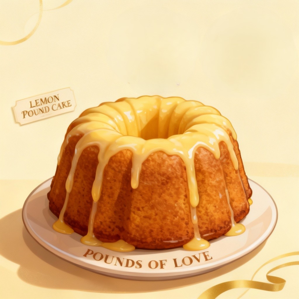 Lemon Pound Cake with bright citrus flavor